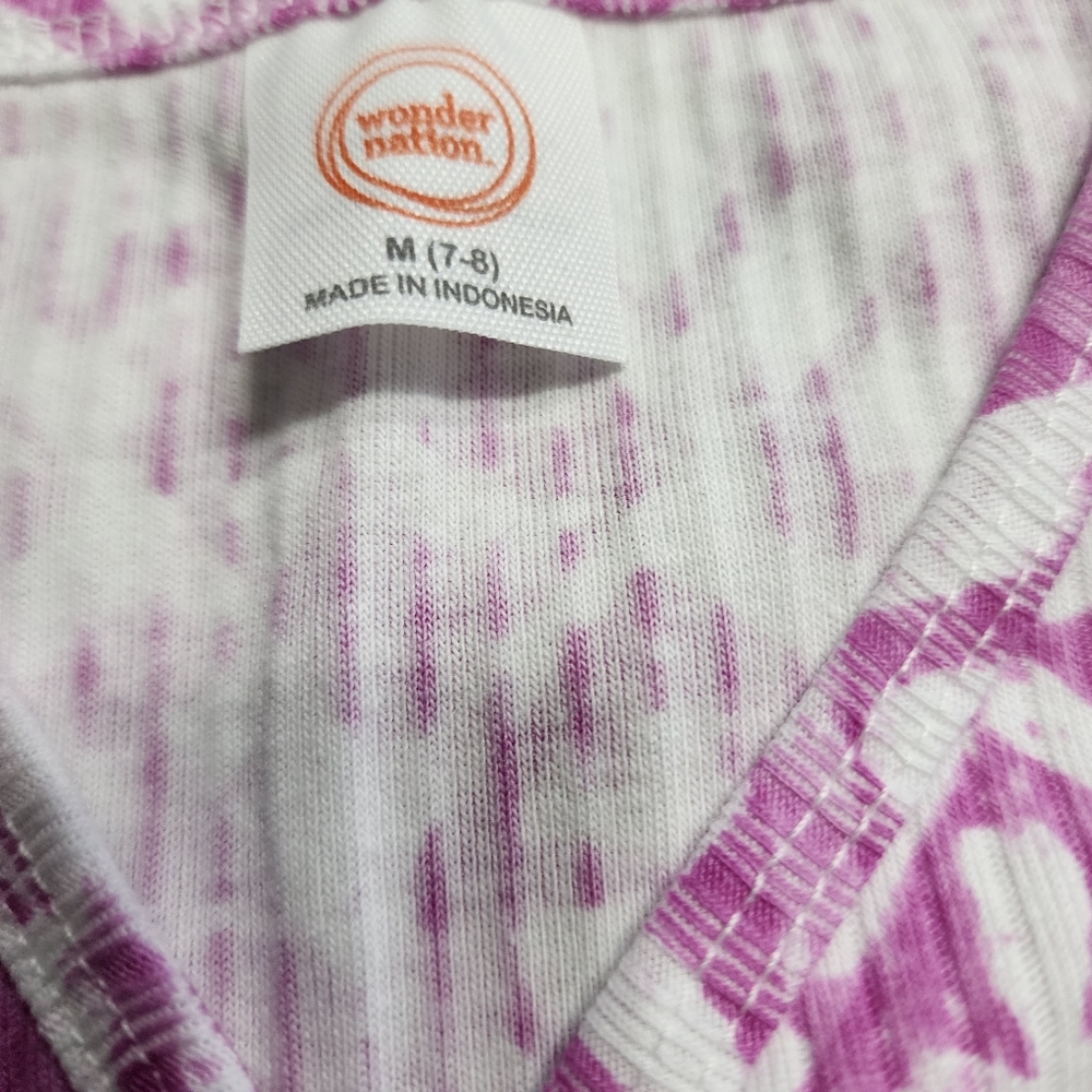 Girls Wonder Nation Tank Top NWT Sz M(7-8) - Picture 3 of 4